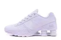 tenis nike shox deliver zoom hommes tout blanc